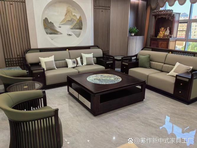 新中式別墅會(huì)所家具定制 蘇州源頭工廠，匠心鑄就高端室內(nèi)外裝飾